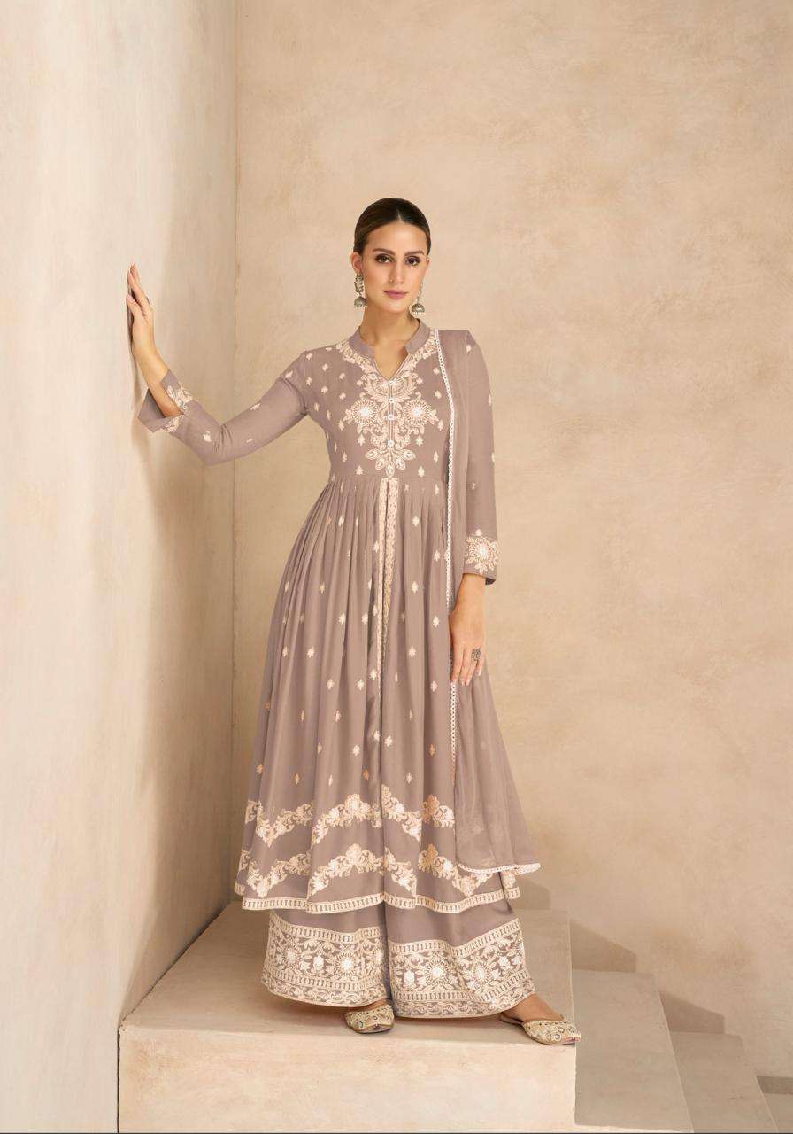 VAMIKA PRESENTS NEW CATALOUGE LAKHNAVI VOL-6 GOLD DESIGN NO 1031-D