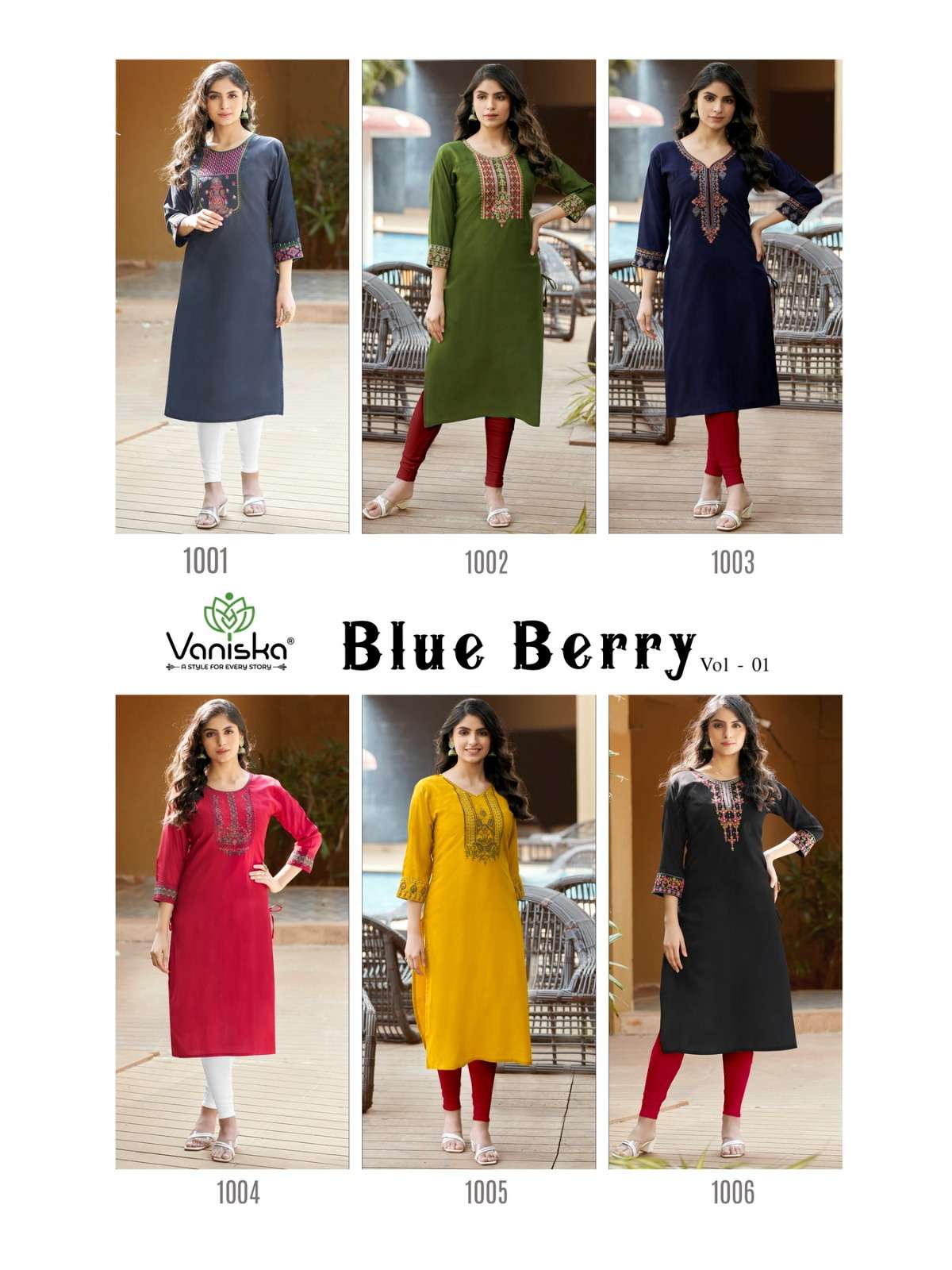VANISKA PRESENTS NEW CATALOUGE BLUE BERRY VOL-1 