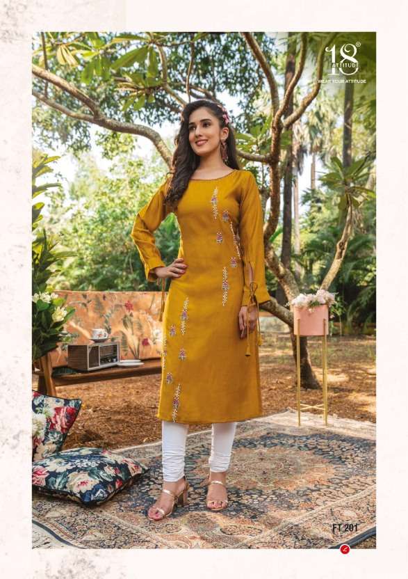 18ATTITUDE PRESENTS NEW CATALOUGE FOREVER KURTIS VOL-2 DESIGN NO-201