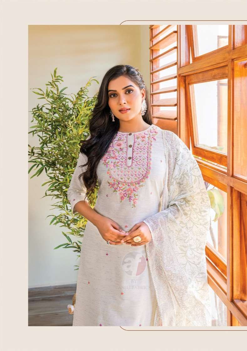 ANJU FABRICS PRESENTS NEW CATALOUGE COTTON CRUSH VOL-3 