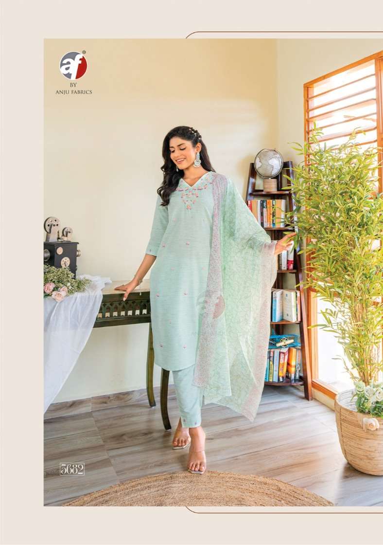 ANJU FABRICS PRESENTS NEW CATALOUGE COTTON CRUSH VOL-3 