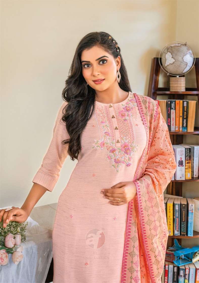 ANJU FABRICS PRESENTS NEW CATALOUGE COTTON CRUSH VOL-3 