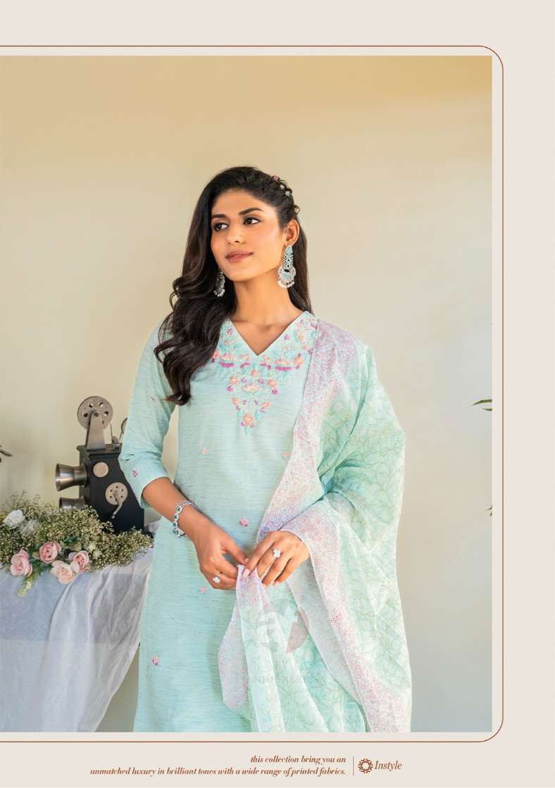 ANJU FABRICS PRESENTS NEW CATALOUGE COTTON CRUSH VOL-3 