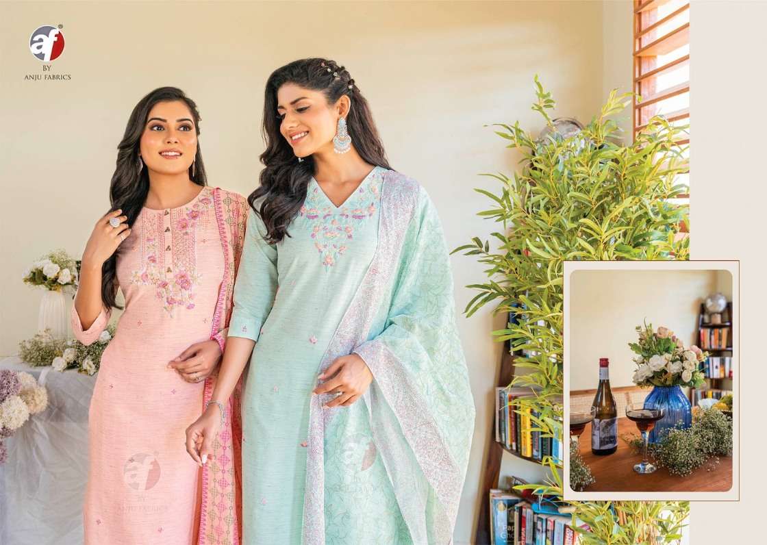 ANJU FABRICS PRESENTS NEW CATALOUGE COTTON CRUSH VOL-3 