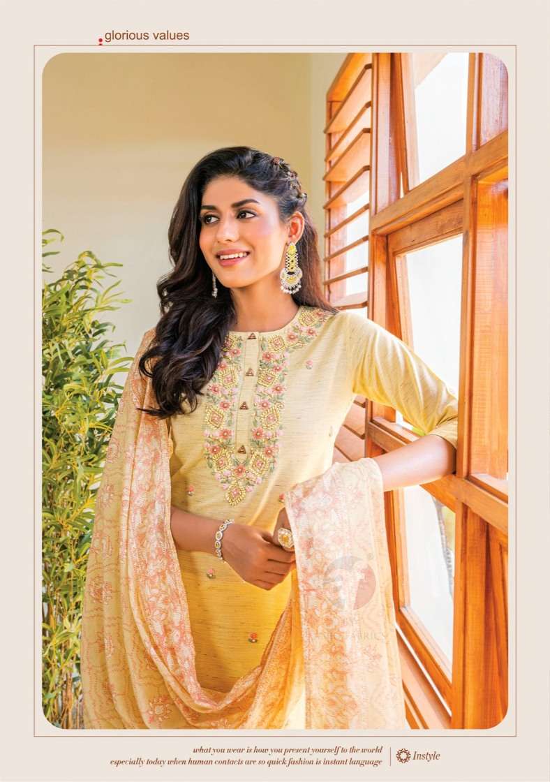 ANJU FABRICS PRESENTS NEW CATALOUGE COTTON CRUSH VOL-3 