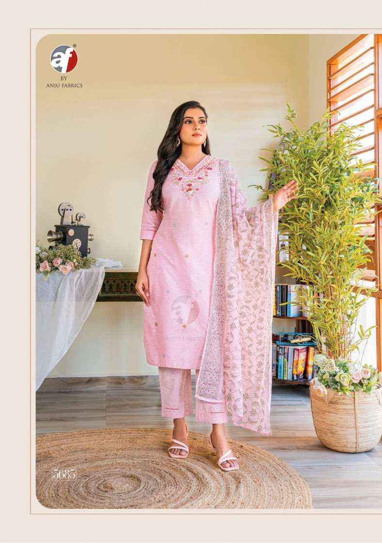 ANJU FABRICS PRESENTS NEW CATALOUGE COTTON CRUSH VOL-3 