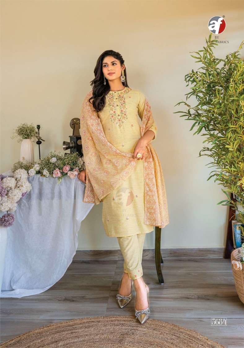 ANJU FABRICS PRESENTS NEW CATALOUGE COTTON CRUSH VOL-3 