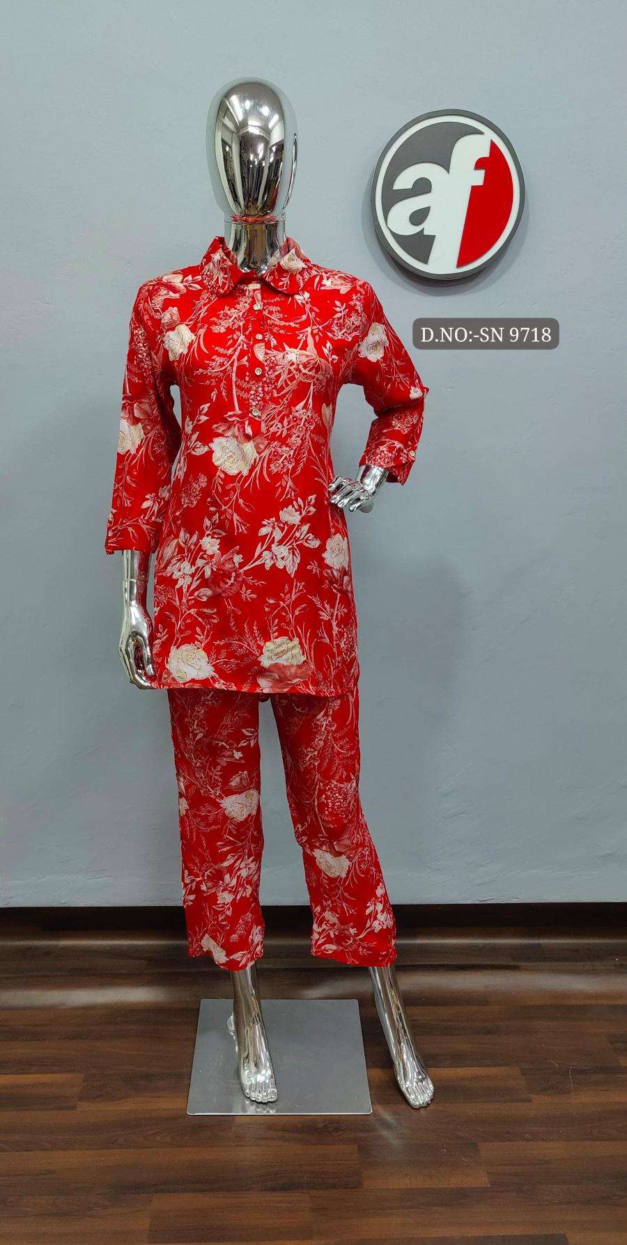 ANJU FABRICS PRESENTS NEW CATALOUGE D.NO:-  SN - 9718