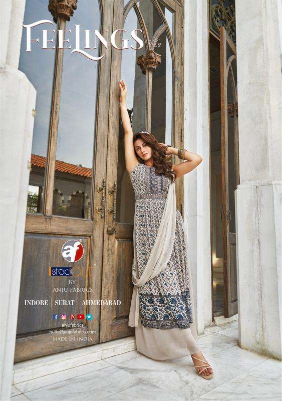 ANJU FABRICS PRESENTS NEW CATALOUGE FEELINGS VOL-2