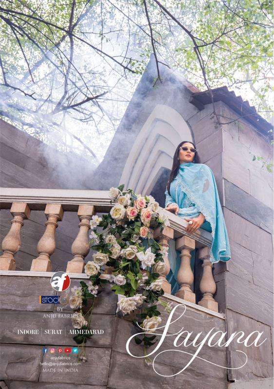 ANJU FABRICS PRESENTS NEW CATALOUGE SAYARA 