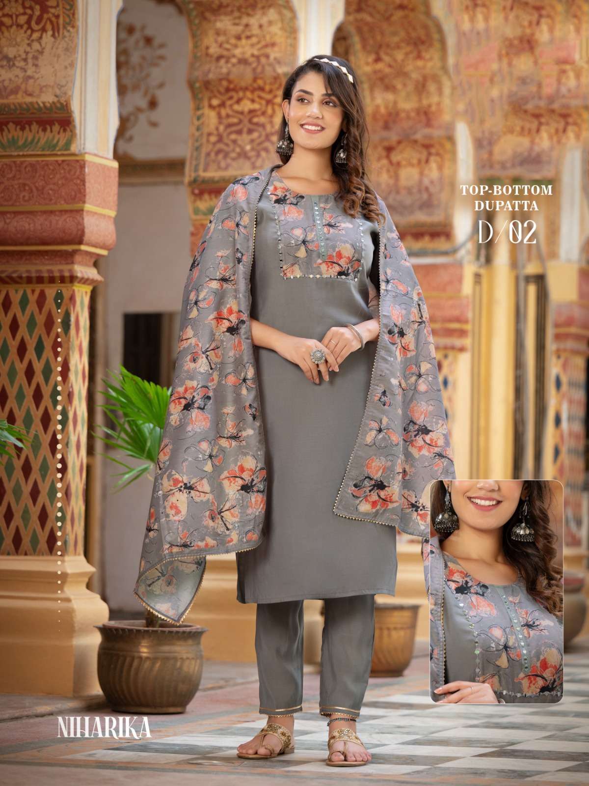 LUCACCI DESIGNER PRESENTS NEW CATALOUGE NIHARIKA DESIGN NO-02