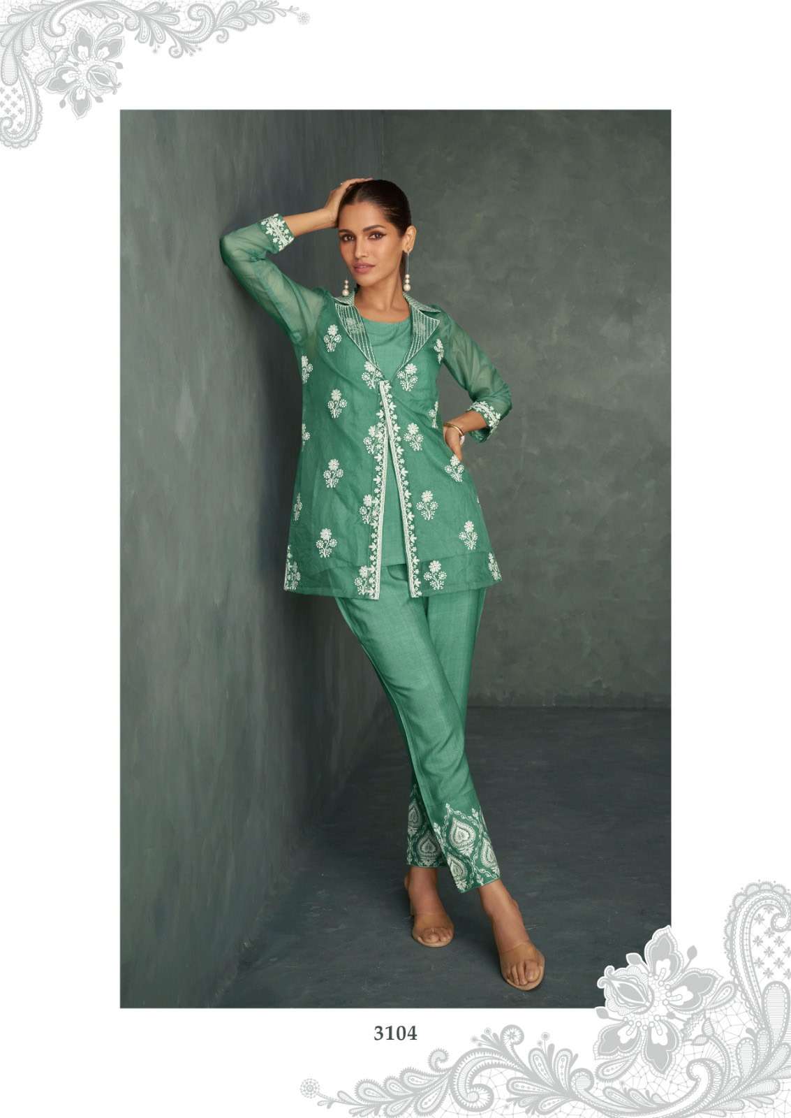 LUCACCI DESIGNER PRESENTS NEW CATALOUGE RABYA VOL-1 DESIGN NO-3104