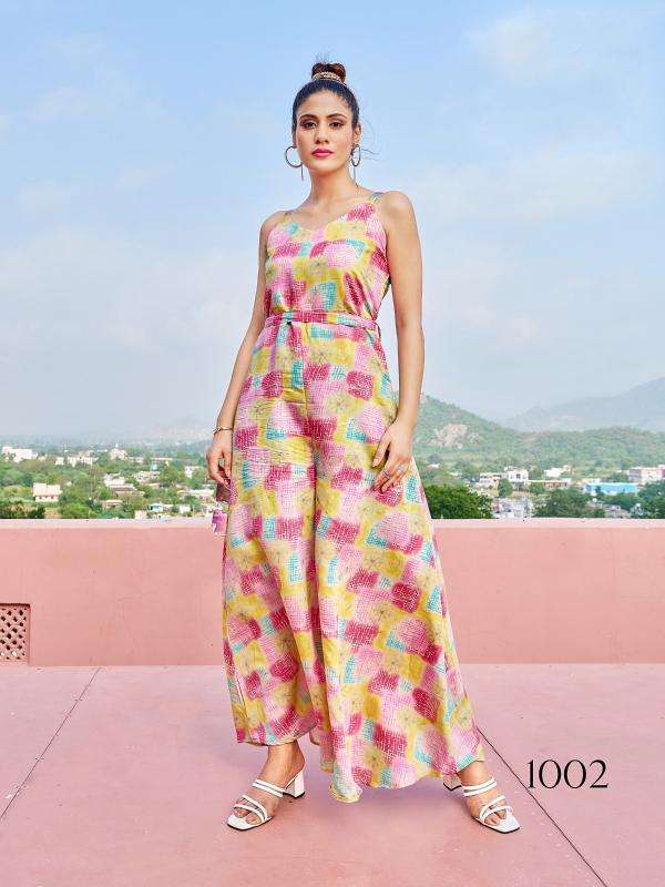 TEXOFAB PRESENTS NEW CATALOUGE JUMP SUIT VOL-1 DESIGN NO-1002