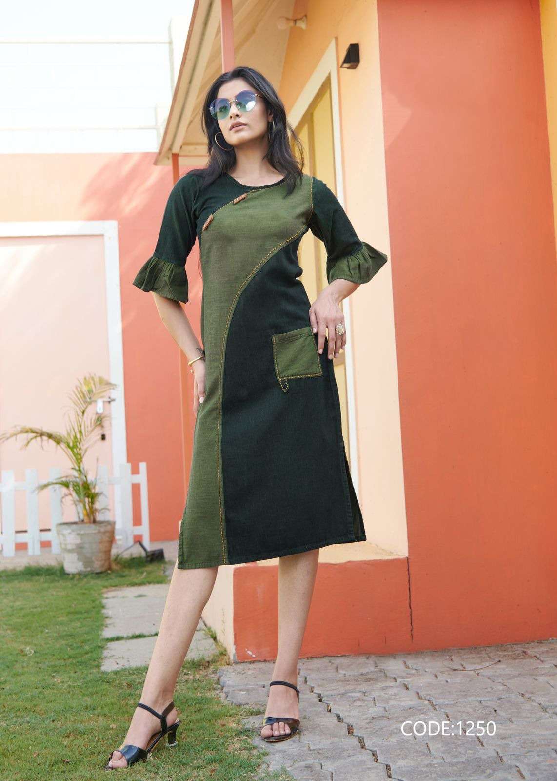 TEXOFAB PRESENTS NEW CATALOUGE KUMB CAPTURE-6 DESIGN NO-1250