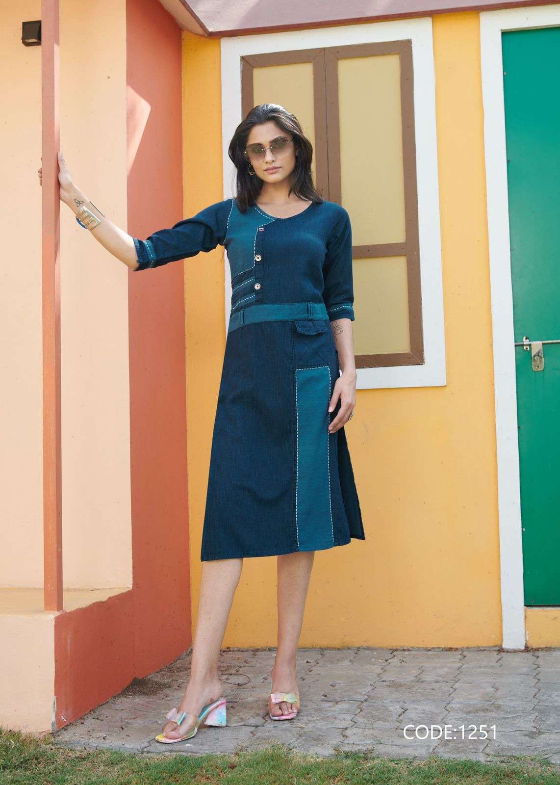 TEXOFAB PRESENTS NEW CATALOUGE KUMB CAPTURE-6 DESIGN NO-1251