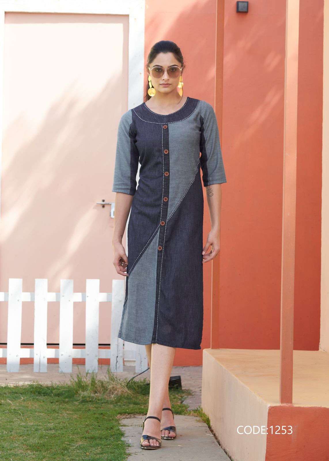 TEXOFAB PRESENTS NEW CATALOUGE KUMB CAPTURE-6 DESIGN NO-1253