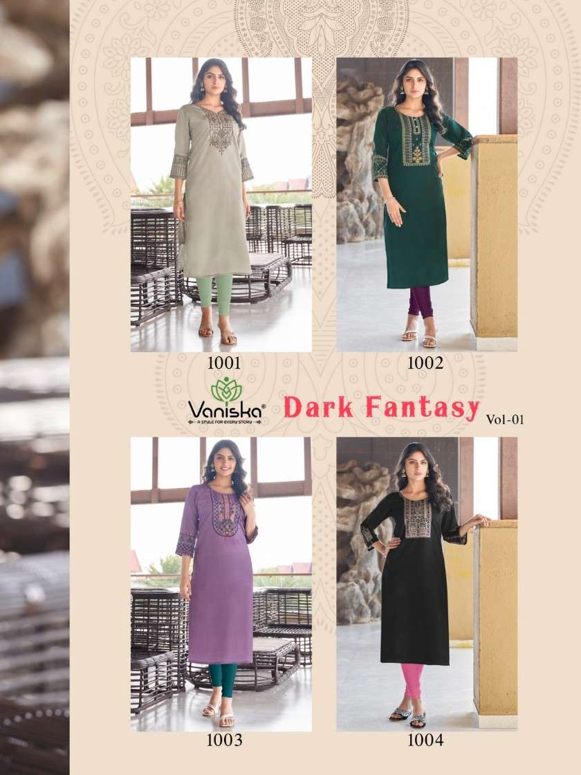 VANISKA PRESENTS NEW CATALOUGE DARK FANTASY VOL-1