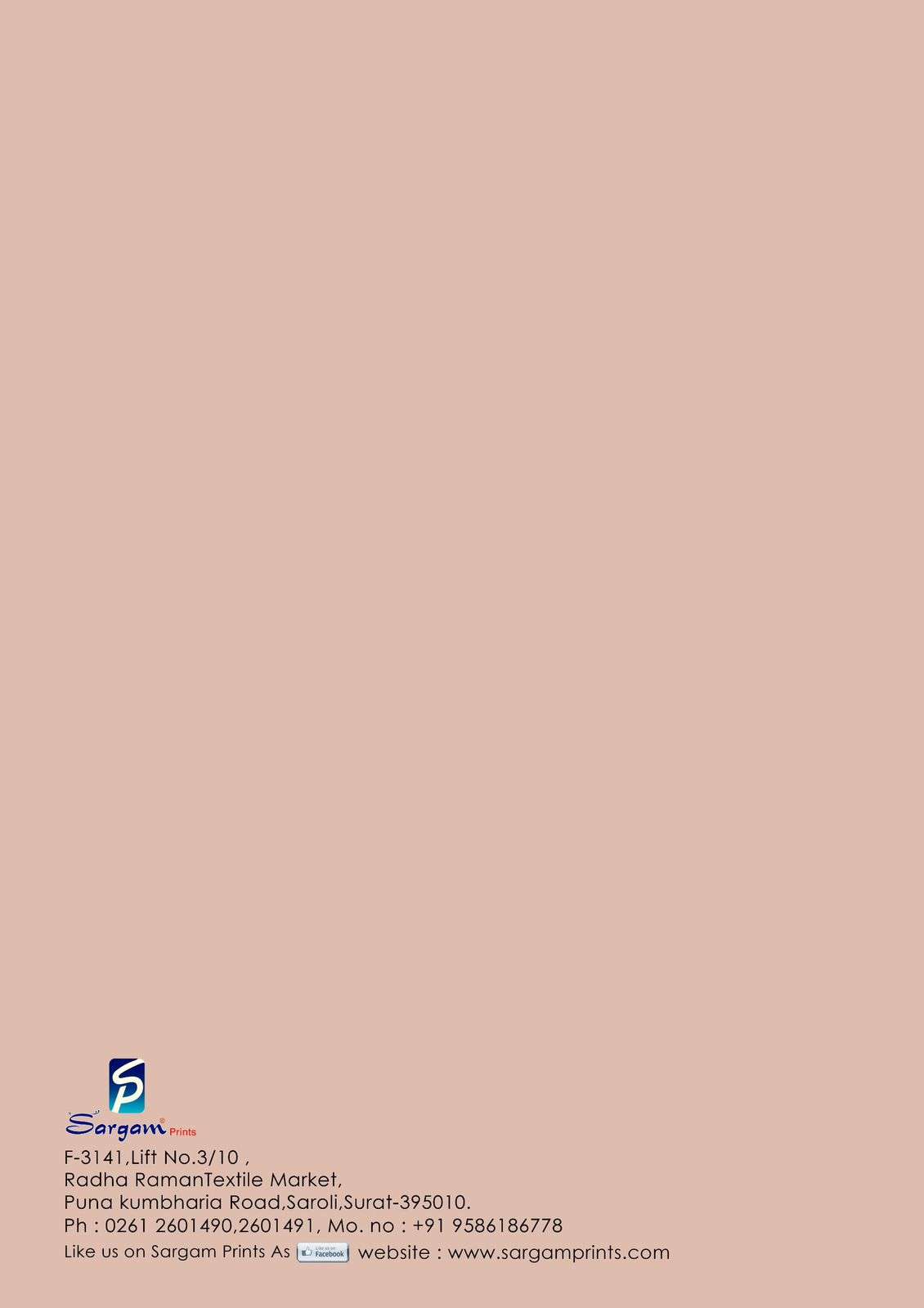 A PREMIUM SUMMER COLLECTION OF SUITS BY SARGAM 