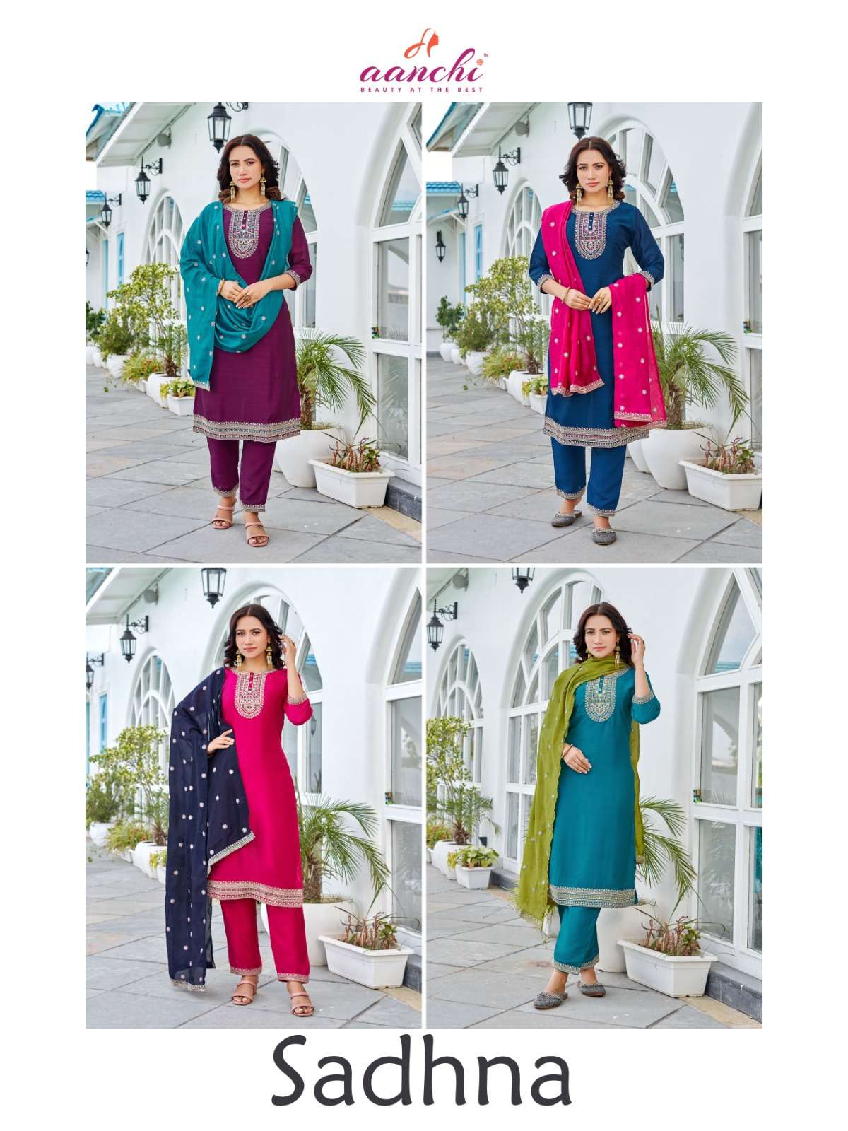 AANCHI KURTIS PRESENTS NEW CATALOG SADHNA 