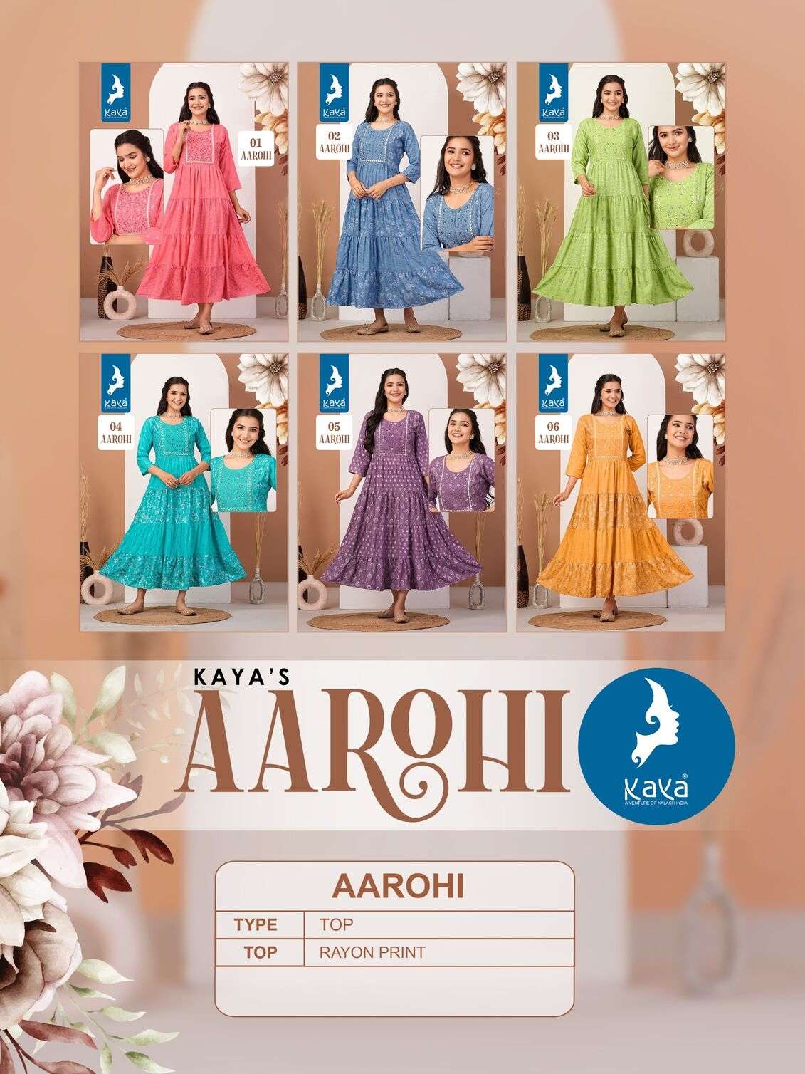 AAROHI BY KAYA KURTI 