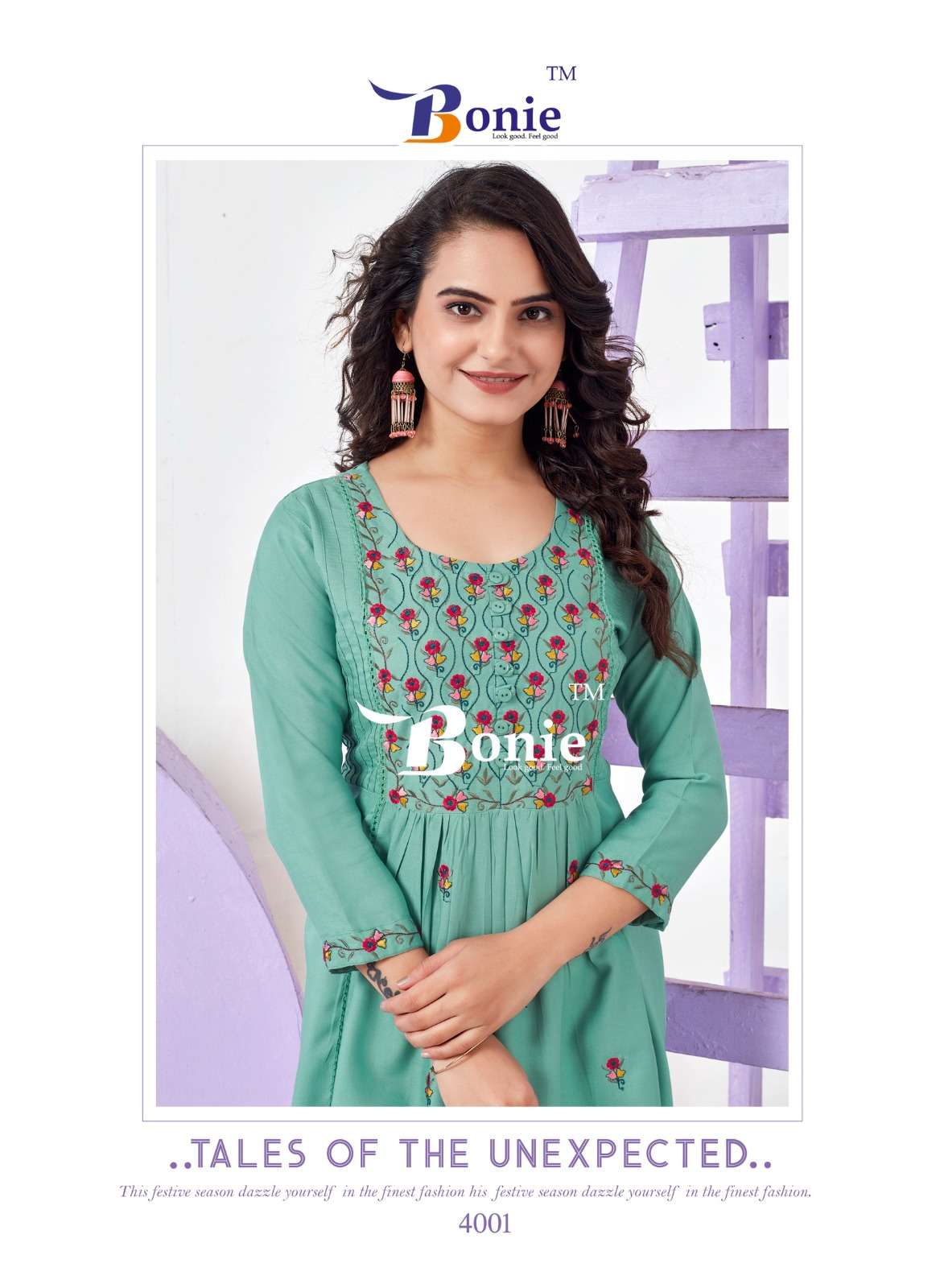 ADORE VOL-4 SHORT KURTI PATTERN BY BONIE 