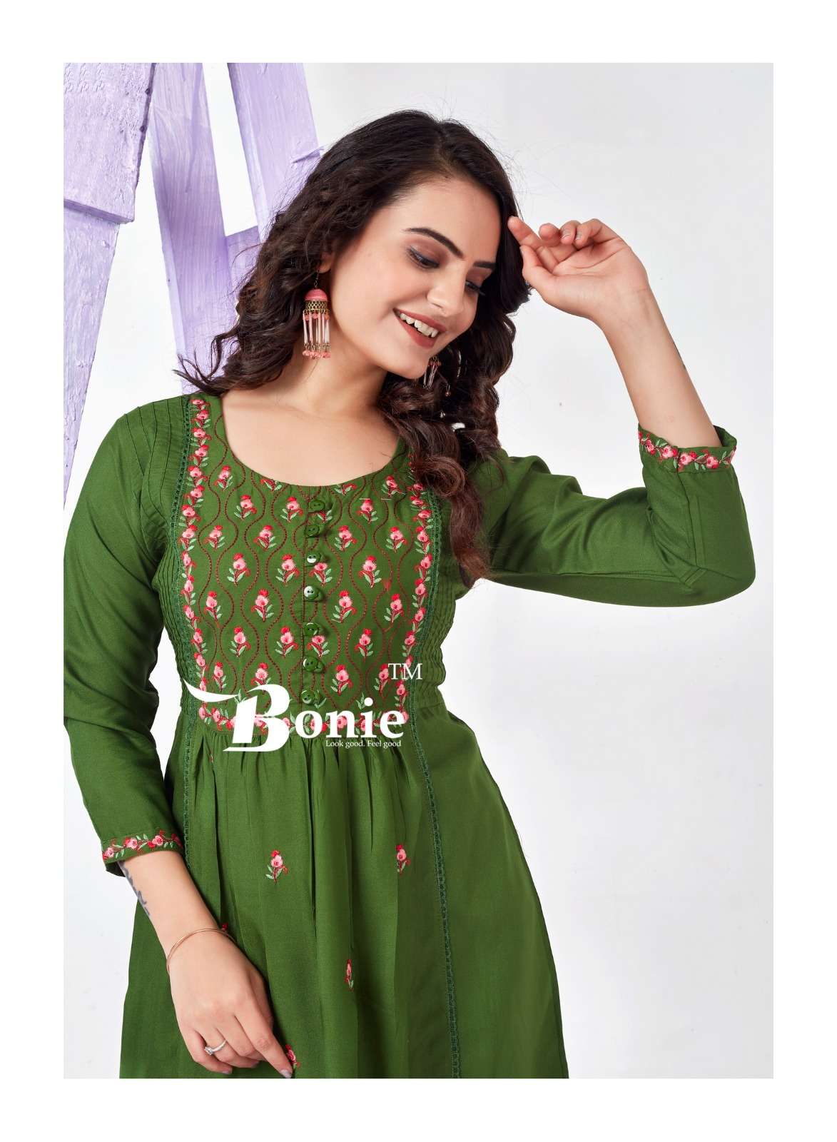 ADORE VOL-4 SHORT KURTI PATTERN BY BONIE 