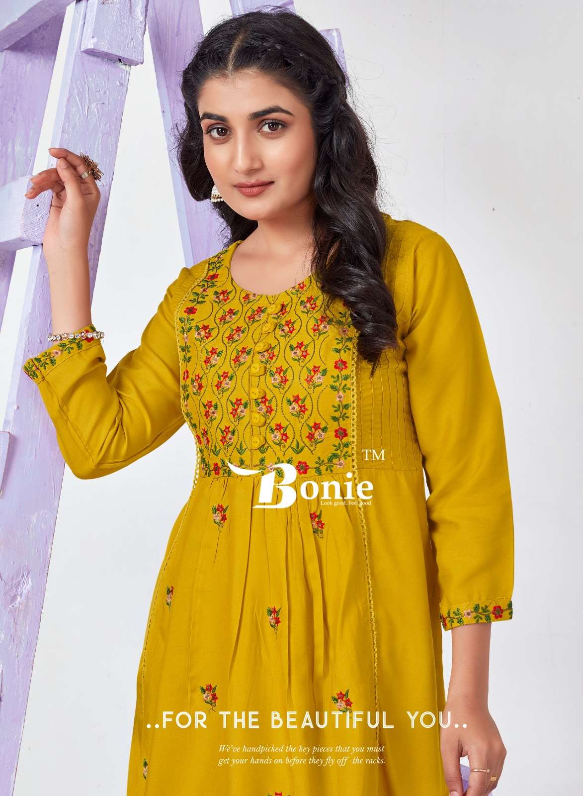 ADORE VOL-4 SHORT KURTI PATTERN BY BONIE 