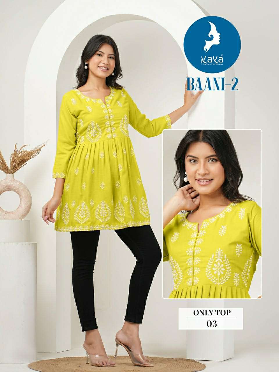 BAANI VOL-2 SHORT TUNICS BY KAYA KURTI 