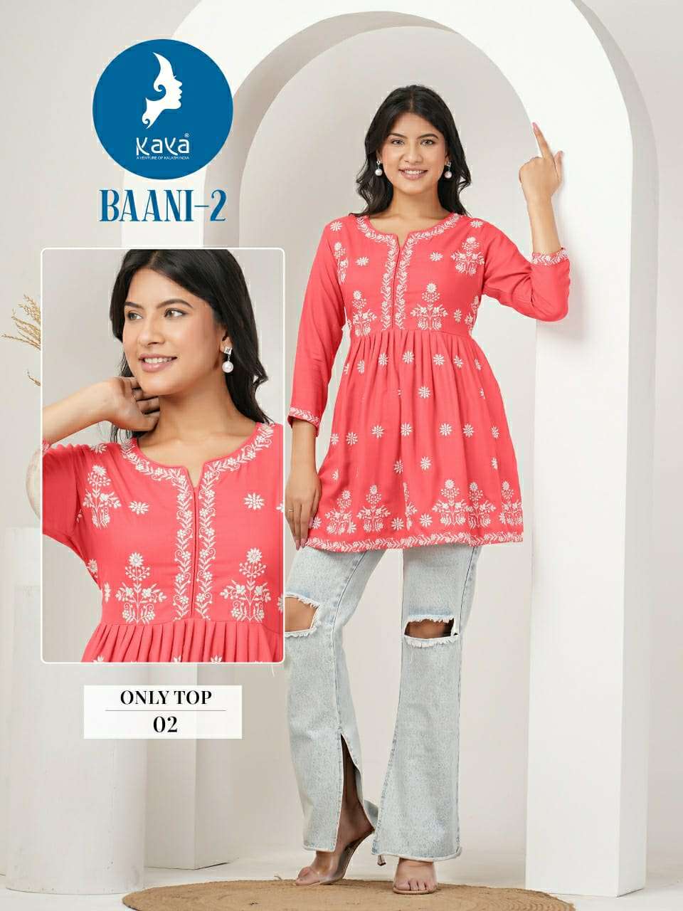 BAANI VOL-2 SHORT TUNICS BY KAYA KURTI 