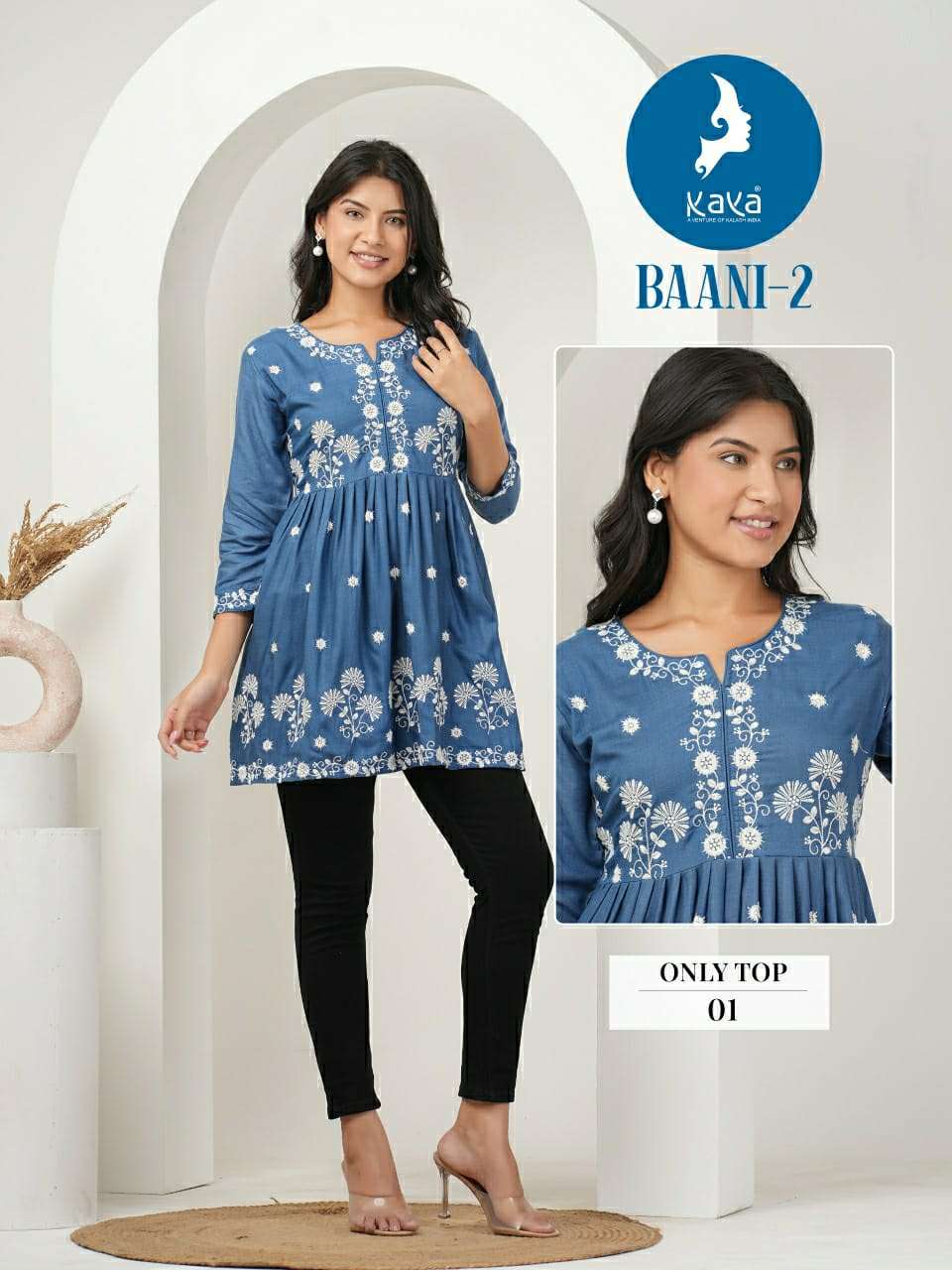 BAANI VOL-2 SHORT TUNICS BY KAYA KURTI 