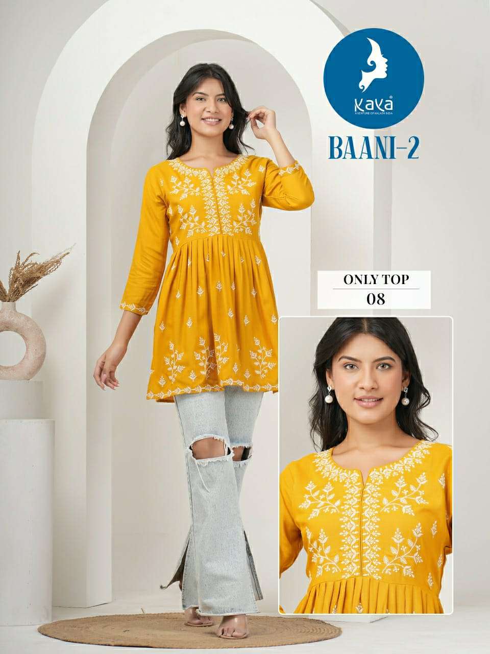 BAANI VOL-2 SHORT TUNICS BY KAYA KURTI 