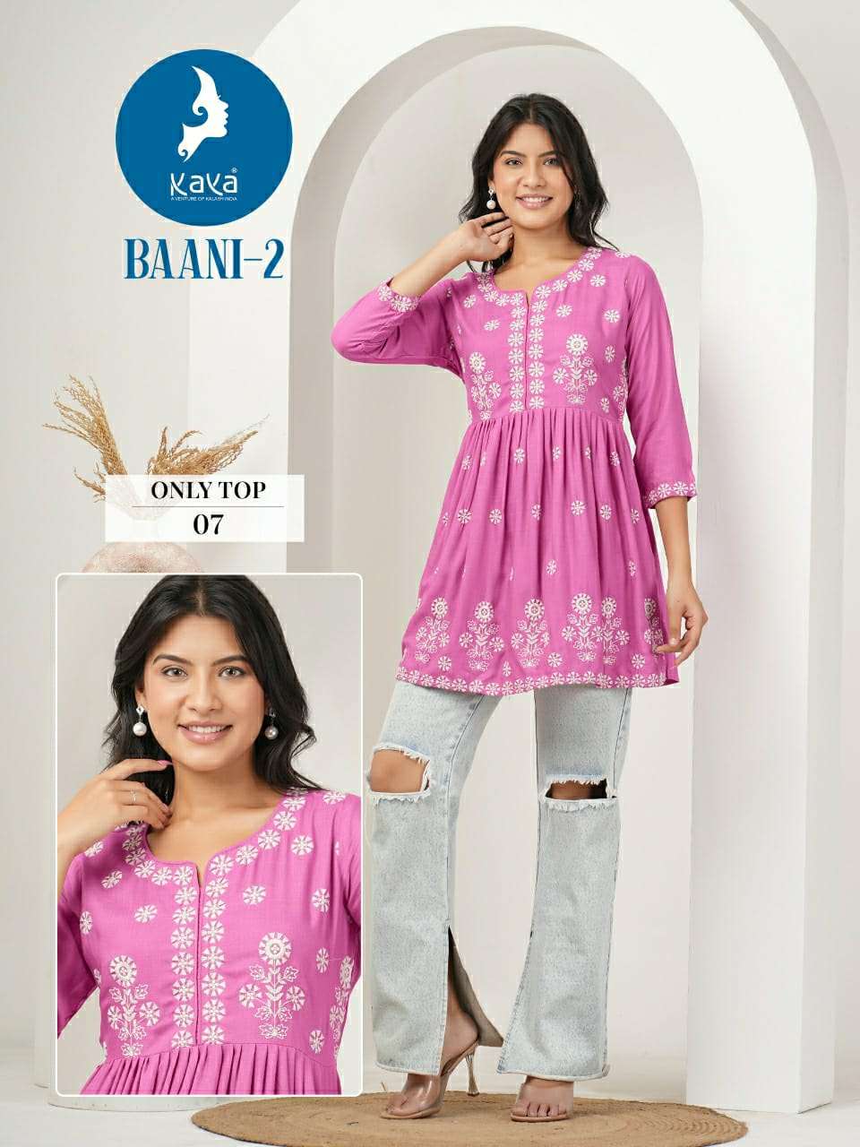 BAANI VOL-2 SHORT TUNICS BY KAYA KURTI 