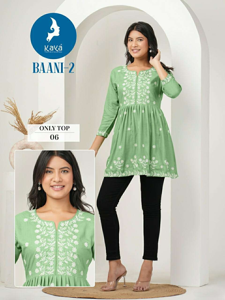 BAANI VOL-2 SHORT TUNICS BY KAYA KURTI 