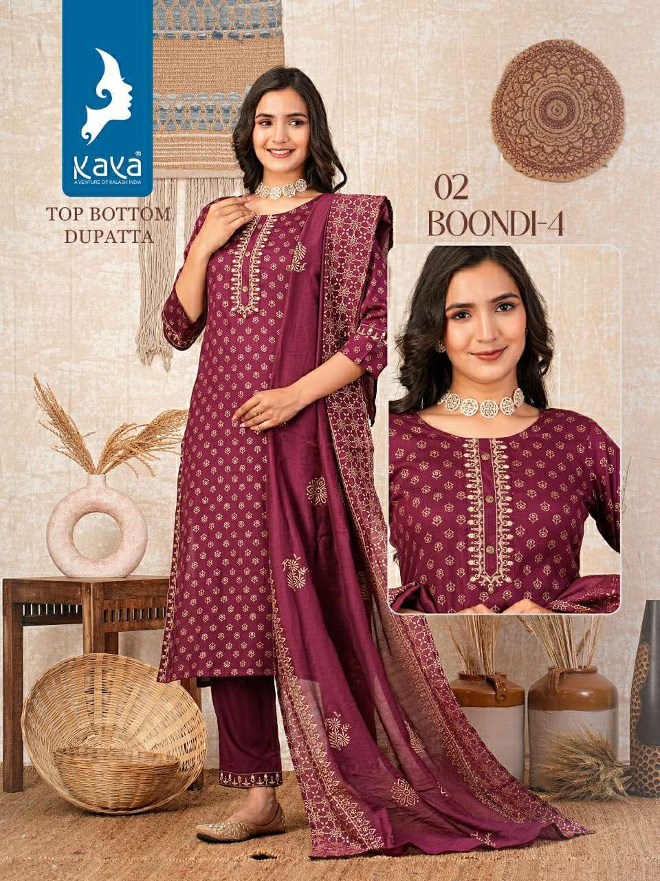 BOONDI VOL-4 BY KAYA KURTI 