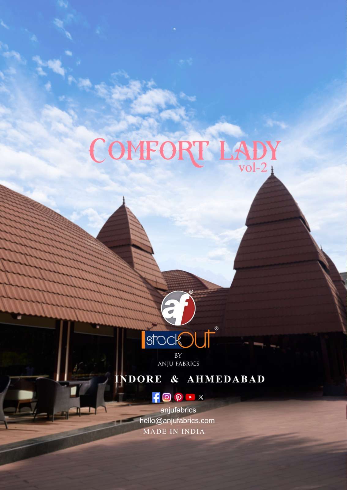 COMFORT LADY VOL-2 BY ANJU FABRICS 