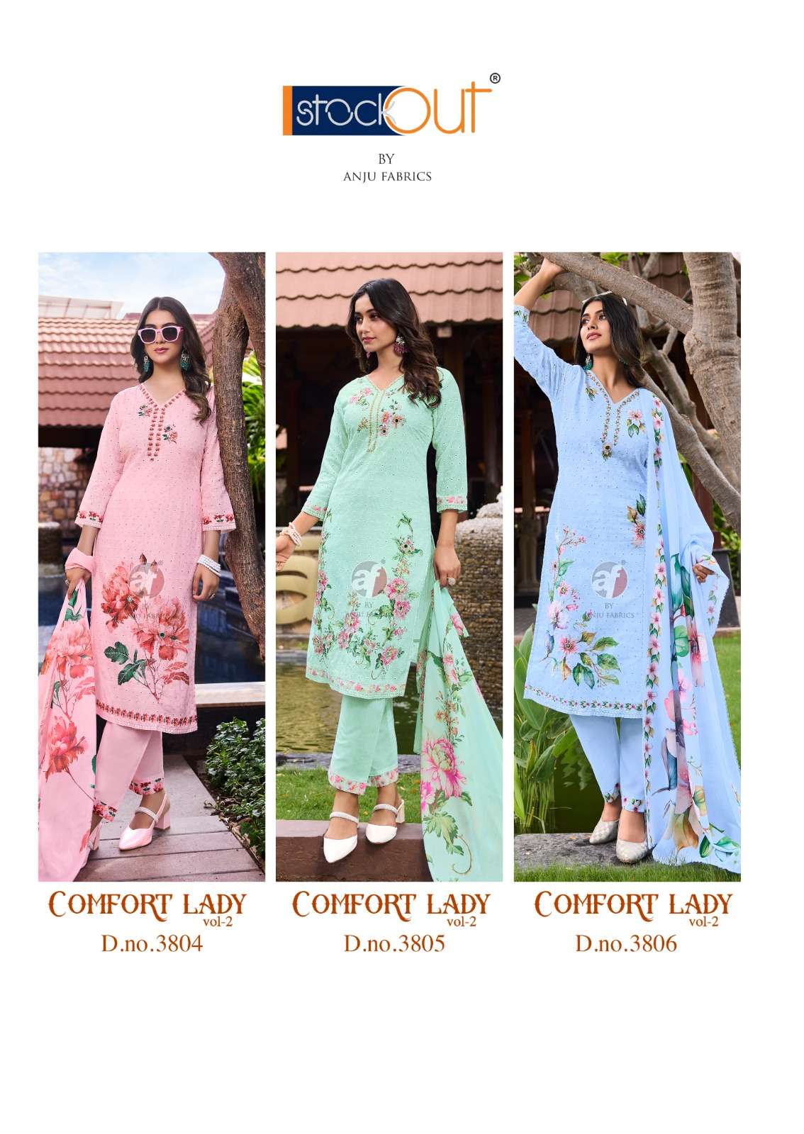 COMFORT LADY VOL-2 BY ANJU FABRICS 
