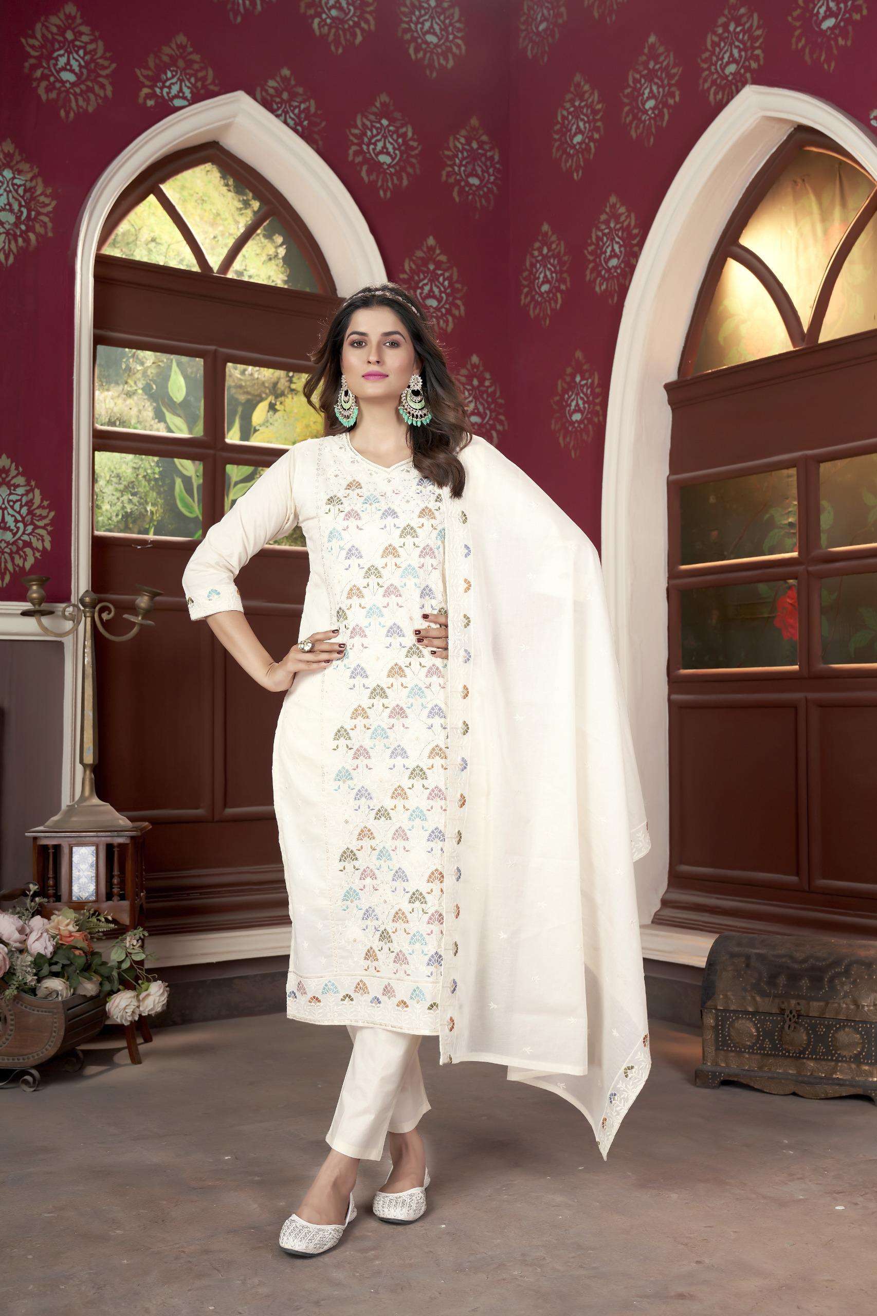 COTTON SUITS BY PAVISHKA FASHIONS 