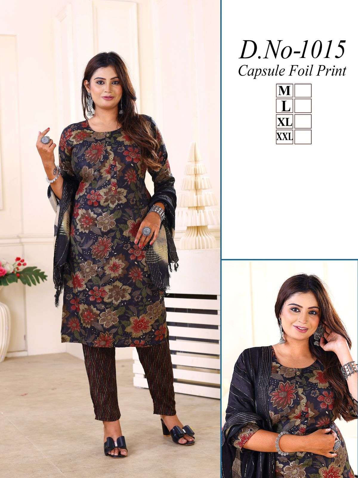 D.NO 1008 TO 1020 THREE PIECE SET BY TEXOFAB