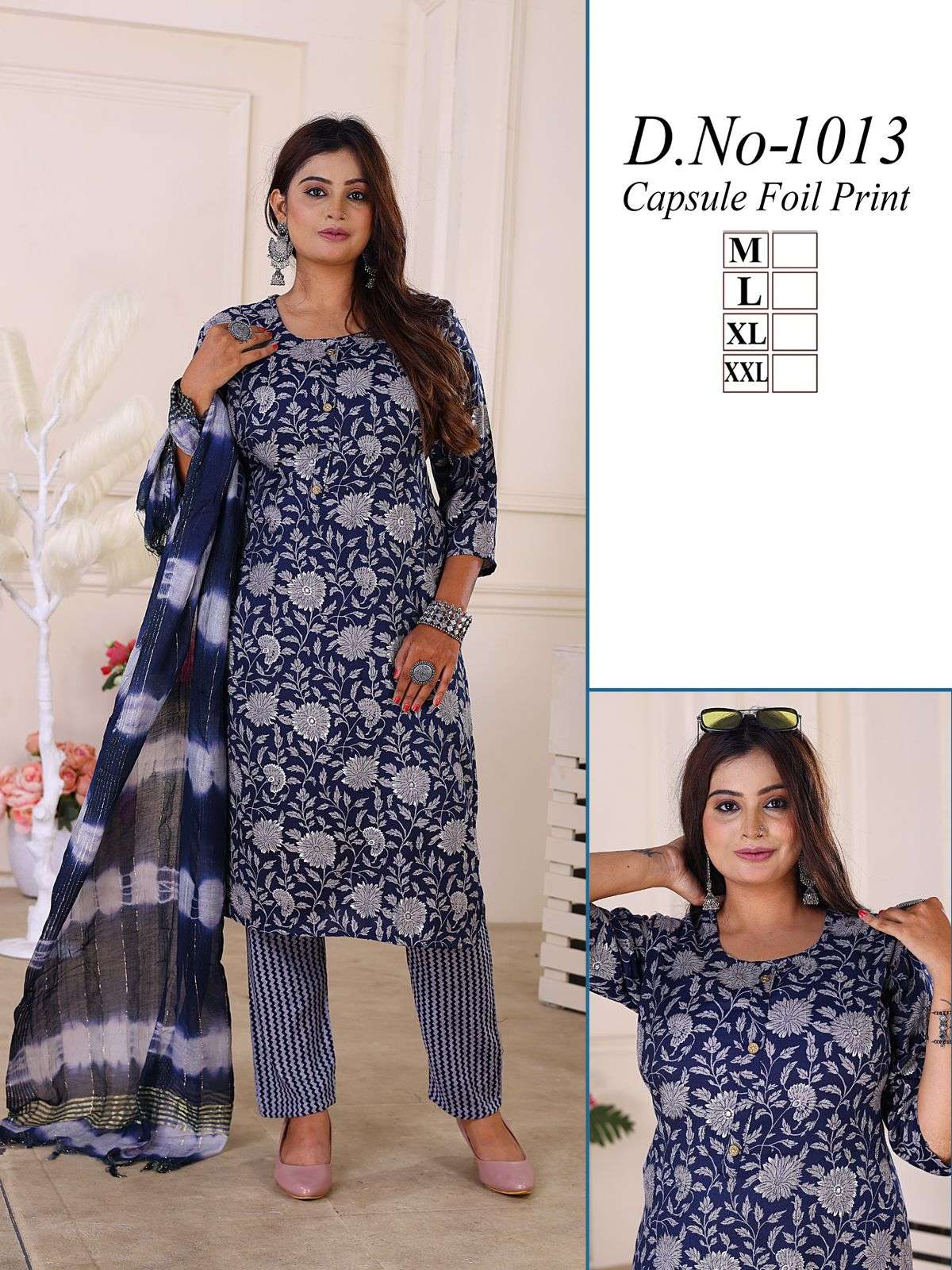 D.NO 1008 TO 1020 THREE PIECE SET BY TEXOFAB