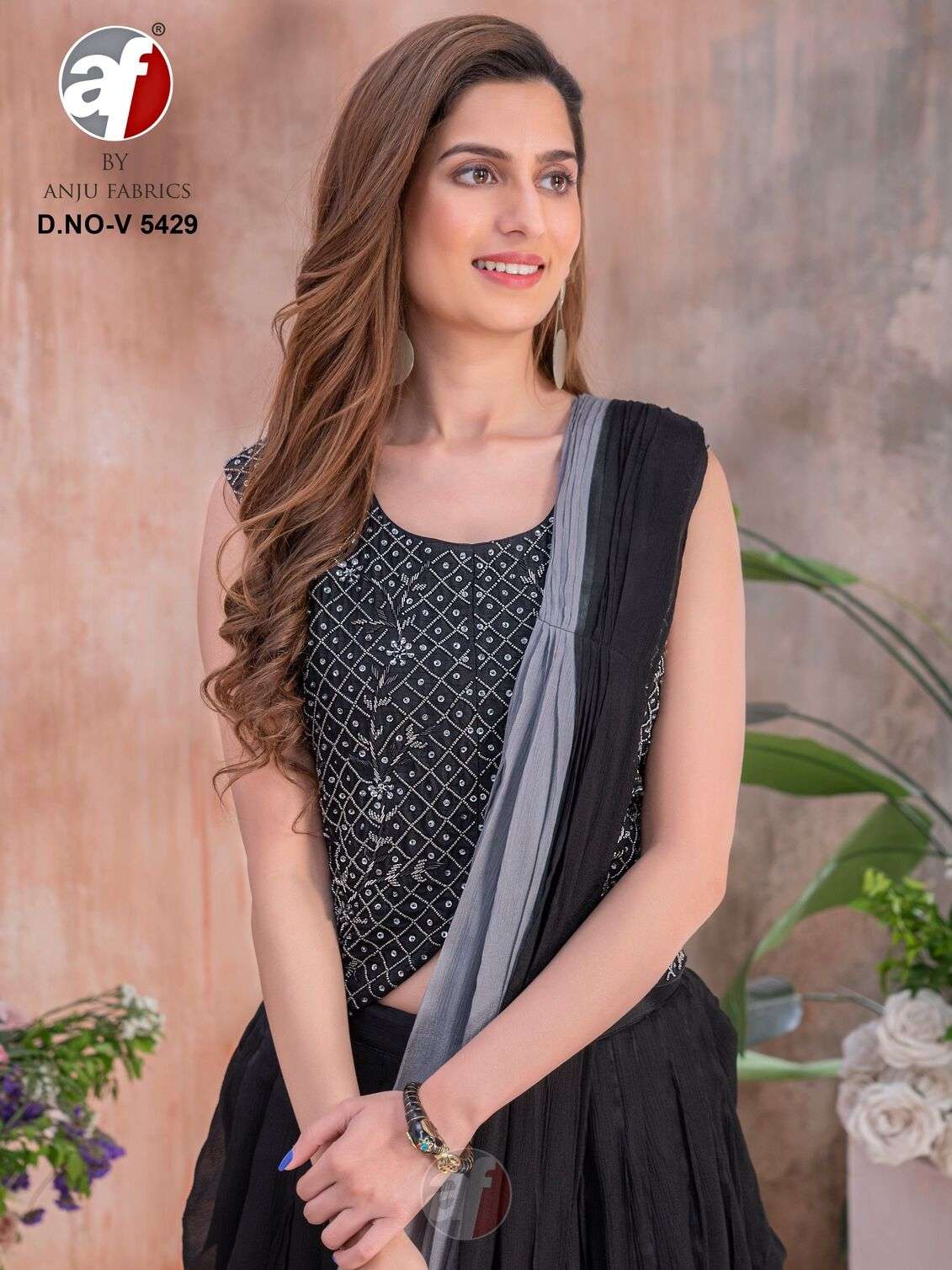 D.NO V 5429 BY ANJU FABRICS