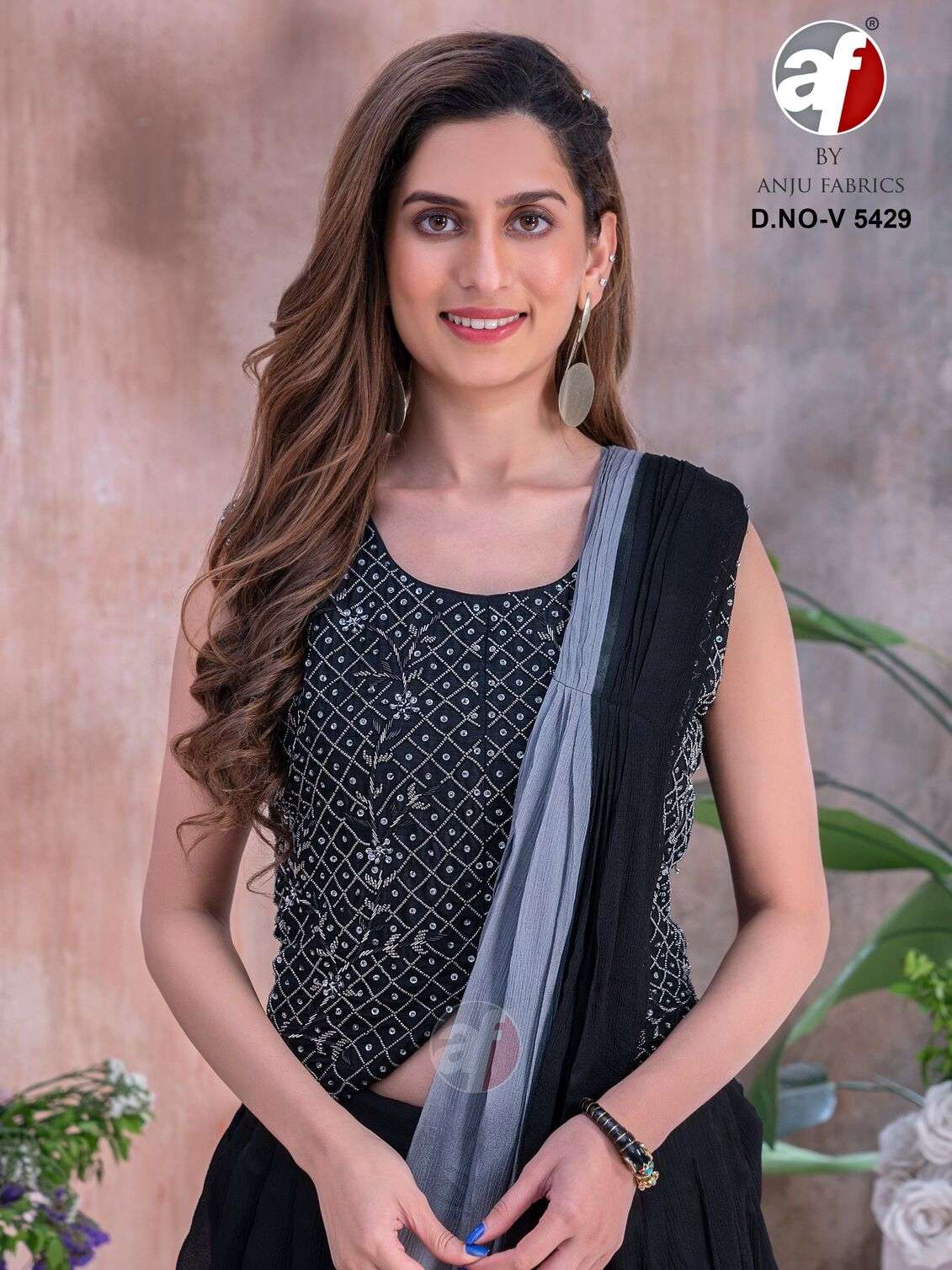 D.NO V 5429 BY ANJU FABRICS