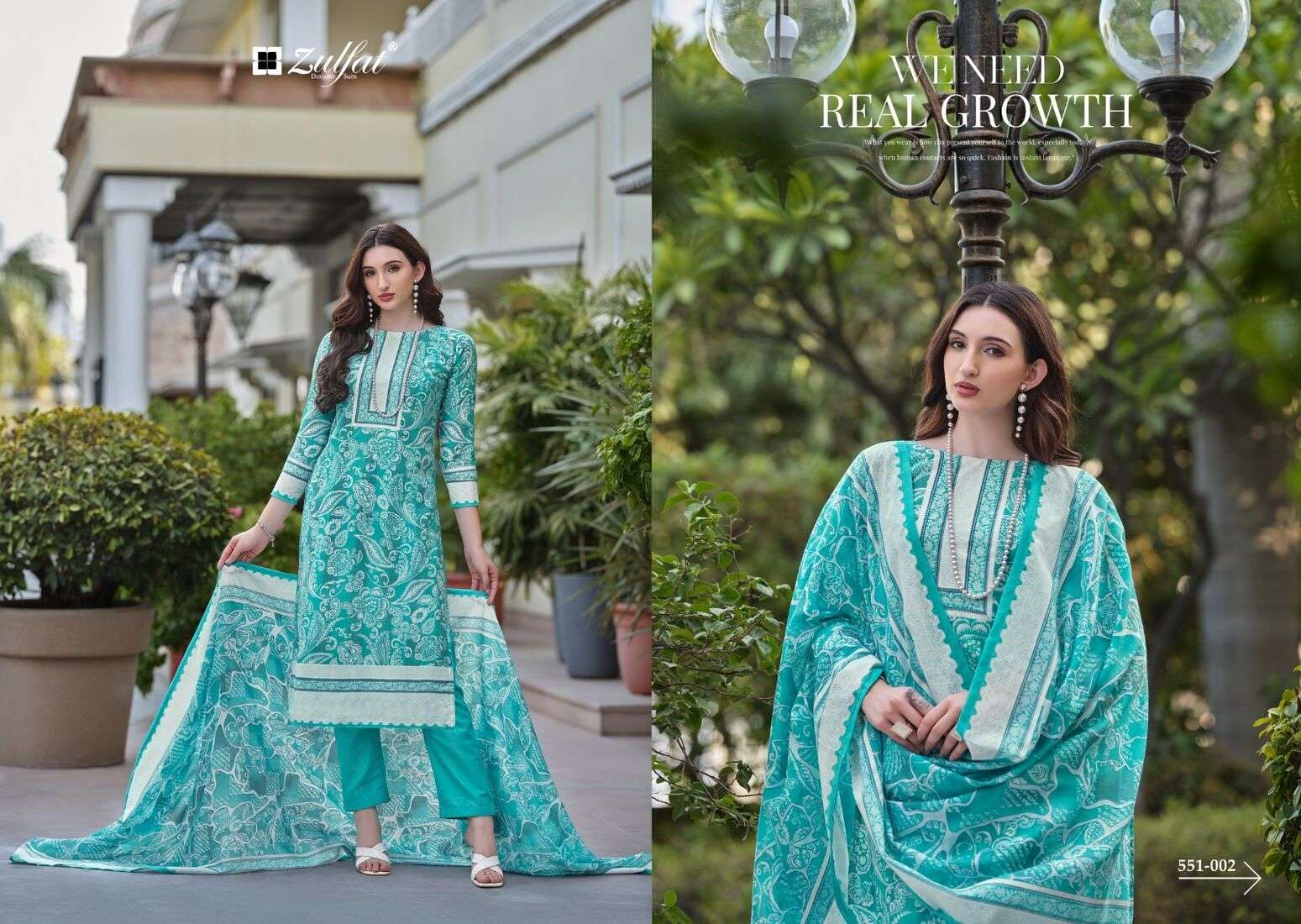 FARHANA VOL-7 PURE COTTON BY ZULFAT