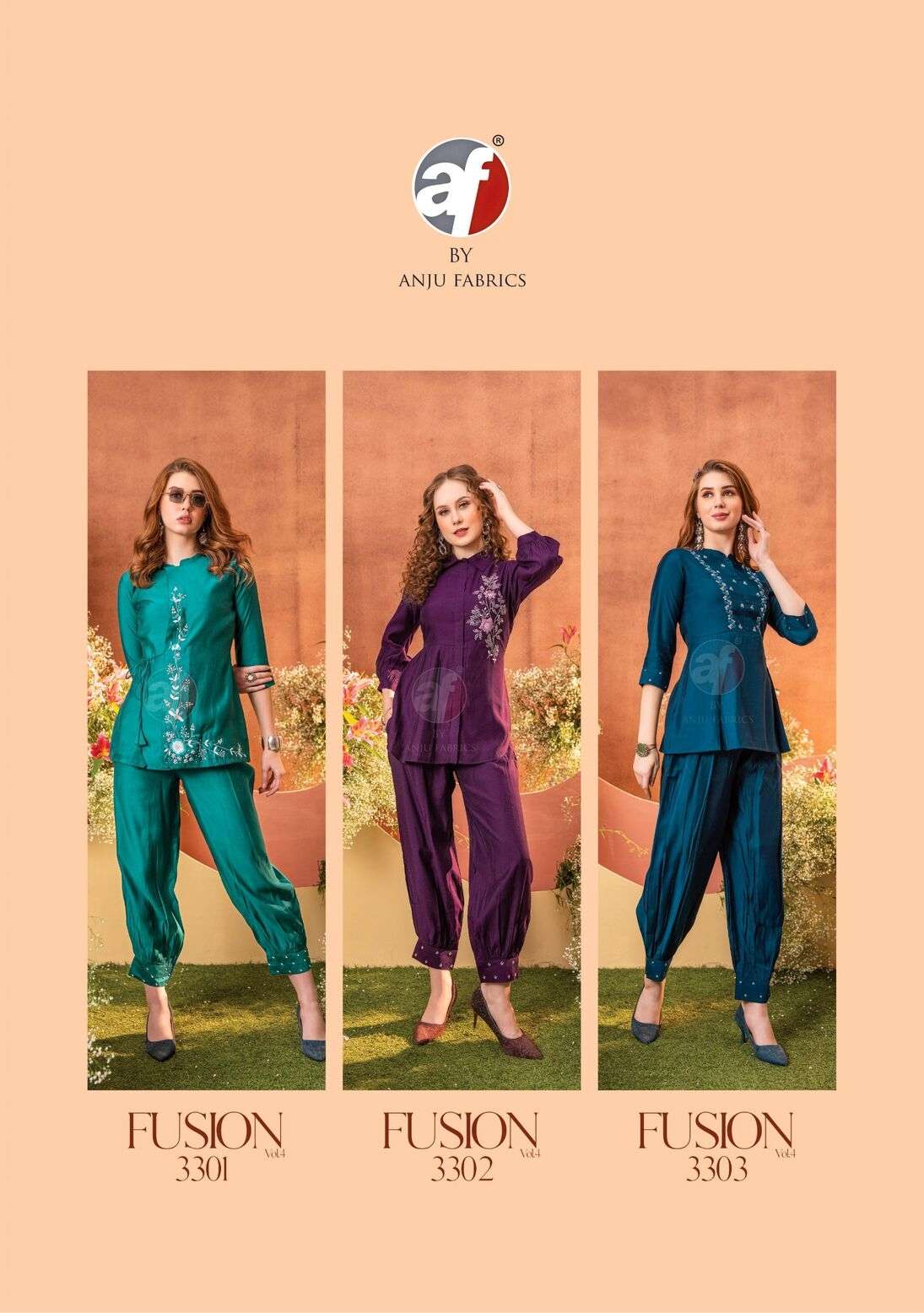 FUSION VOL-4 PRESENTS INDO WESTERN BY ANJU FABRICS