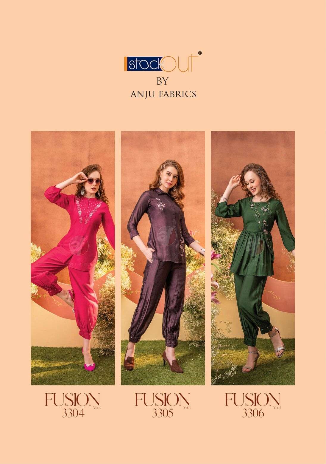 FUSION VOL-4 PRESENTS INDO WESTERN BY ANJU FABRICS