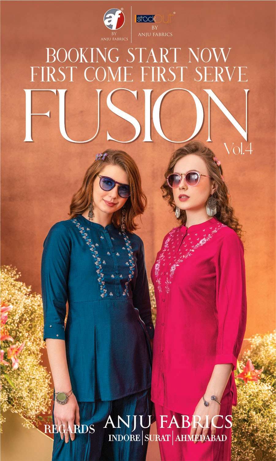 FUSION VOL-4 PRESENTS INDO WESTERN BY ANJU FABRICS