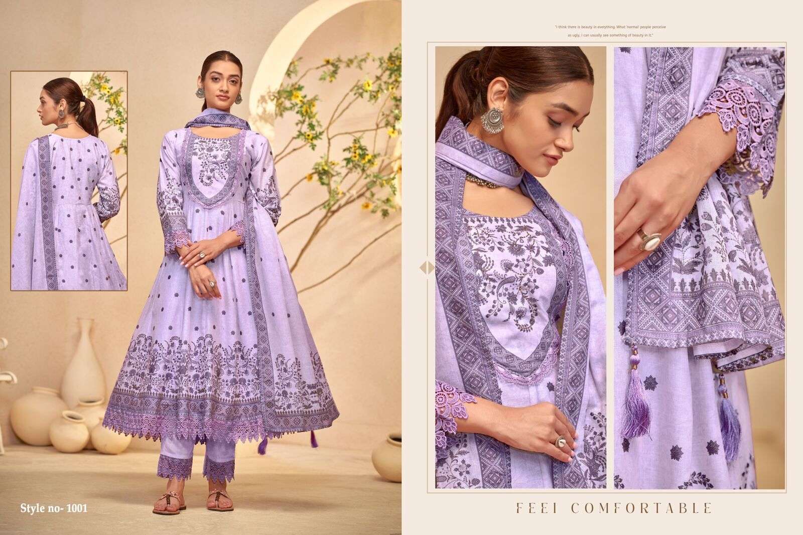 ISAVASYAM PRESENTING NEW CATALOG LUXURY ANARKALI COLLECTION NAFIZA
