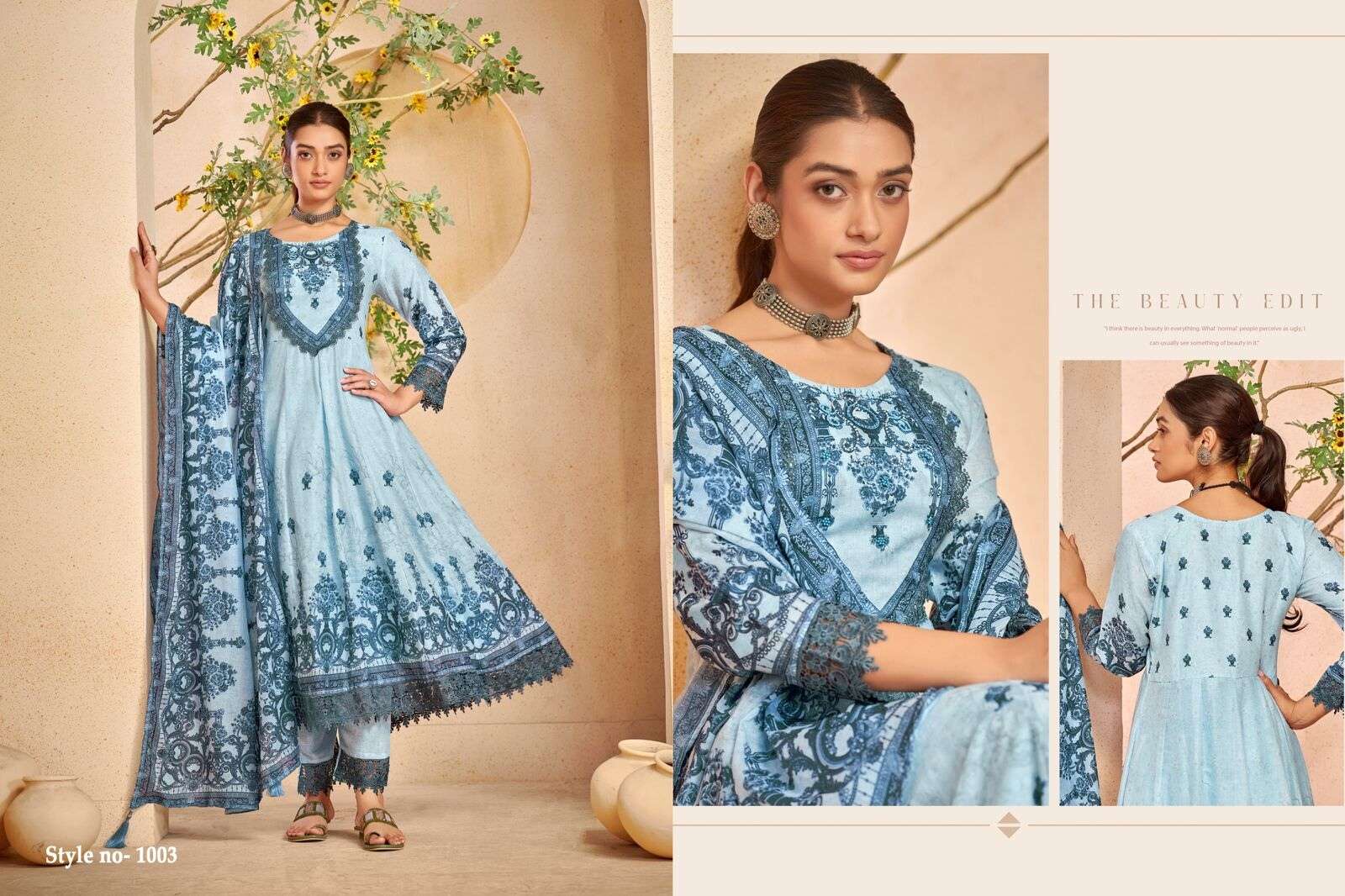 ISAVASYAM PRESENTING NEW CATALOG LUXURY ANARKALI COLLECTION NAFIZA