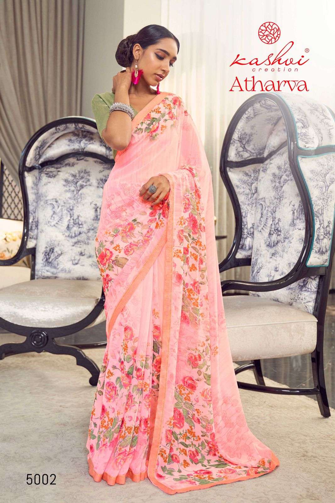 KASHVI CREATION PRESENTS ATHARVA SAREES