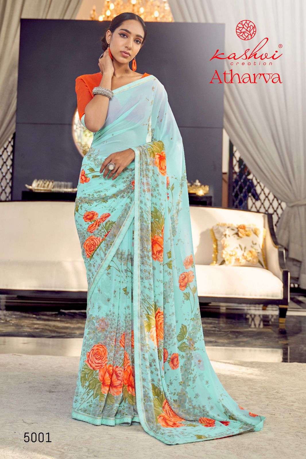 KASHVI CREATION PRESENTS ATHARVA SAREES