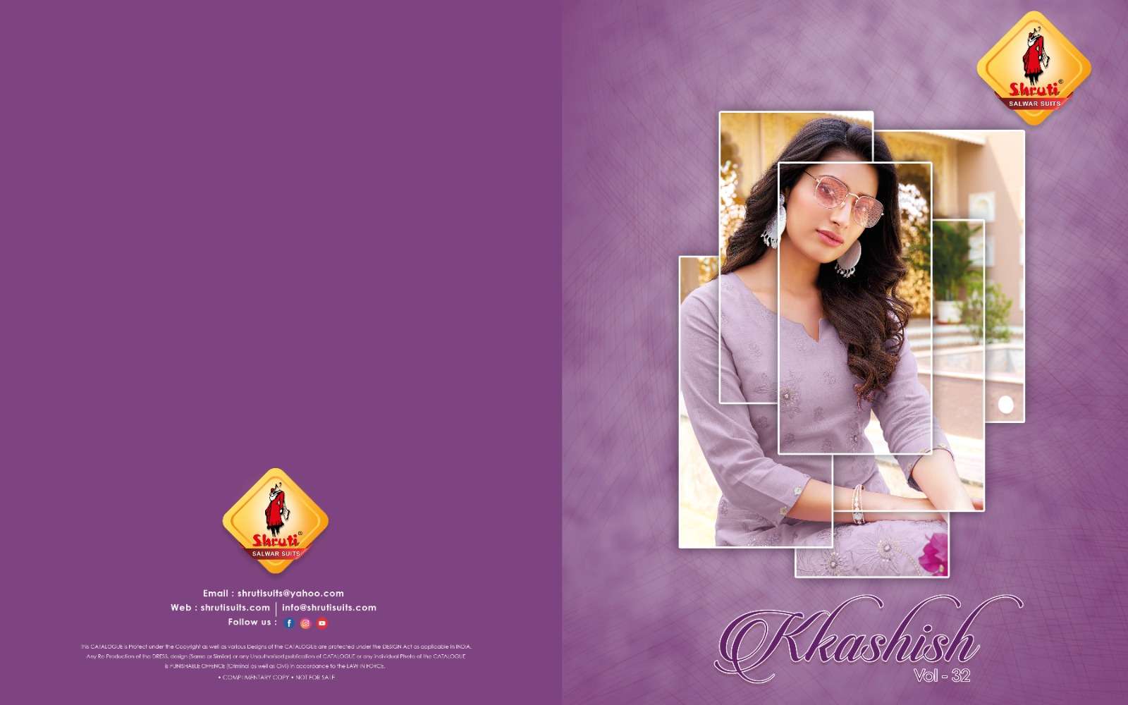 KKASHISH VOL-32 BY SHRUTI SUITS